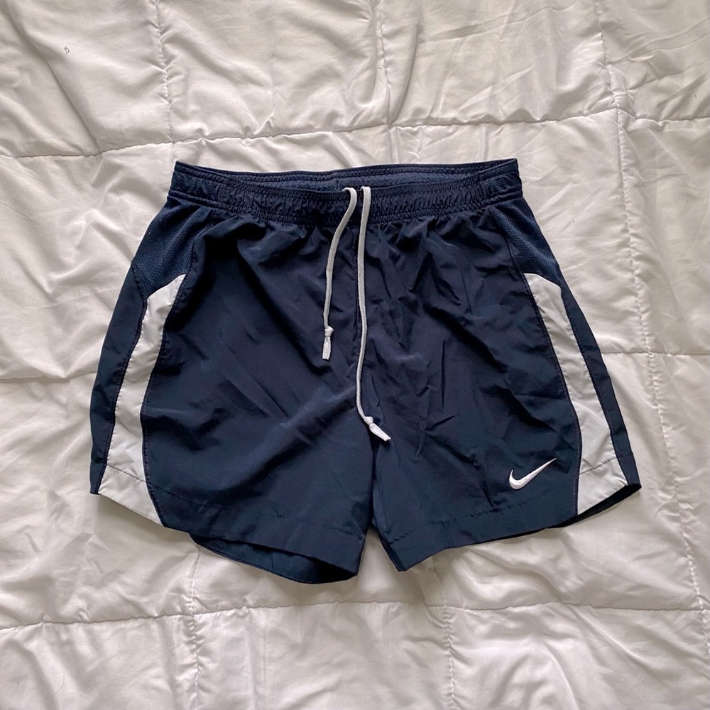 Nike Navy Blue Athletic Shorts